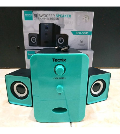 Tecnix USB Speaker 2.1 SPK-S080